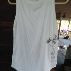 Girls size small white by Calia sleeveless